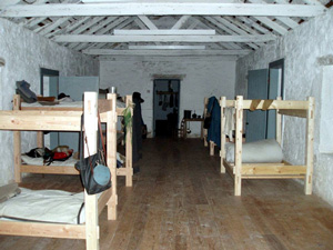 The barracks at Fort McKavett were once again home to the members of the 8th U.S. Infantry.