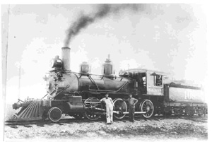 The engine in this photo is the sister engine #109 to the George W. Fulton, Jr. engine.