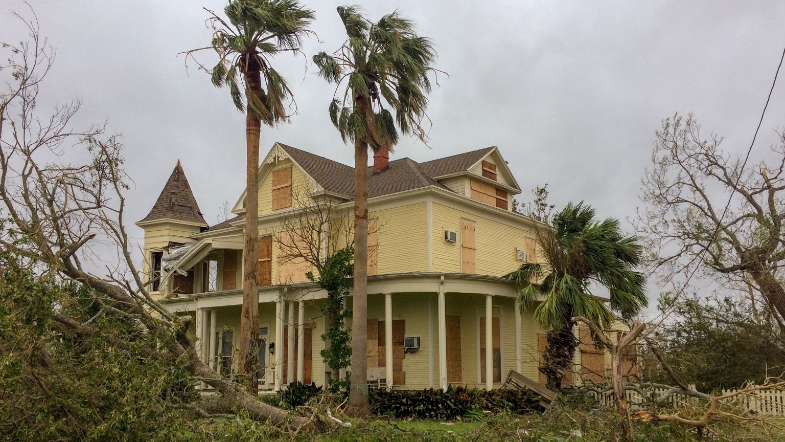 Aransas County's Bracht House, post Hurricane Harvey