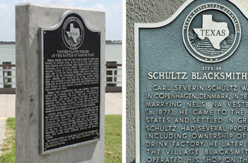 Orders regarding Texas historical markers can improve the marker's presentation