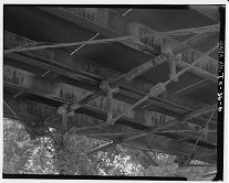 The deck of the Bluff Dale Bridge, Erath County, HAER photo from Library of Congress