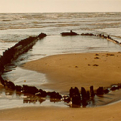 Remnants of Boca Chica shipwreck