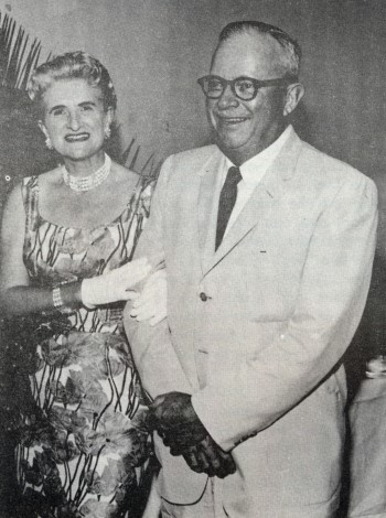 Vida and Lee Connor in the 1960s, public photo of the couple