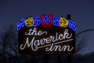 Picture of a neon sign 