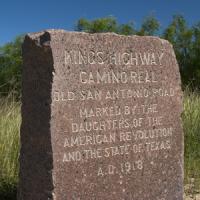 Picture of a granite marker 