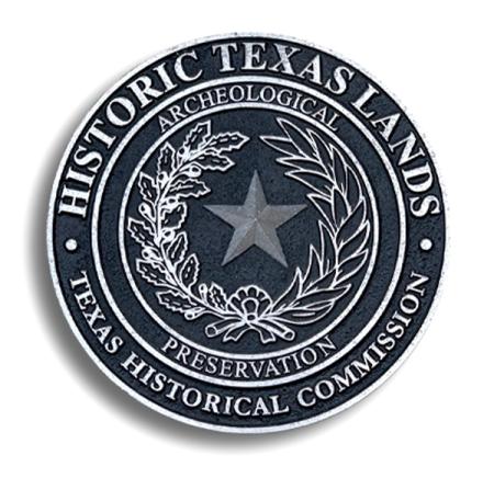 Historic Texas Lands plaque