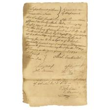 Smithwick Letter at San Felipe de Austin State Historic Site