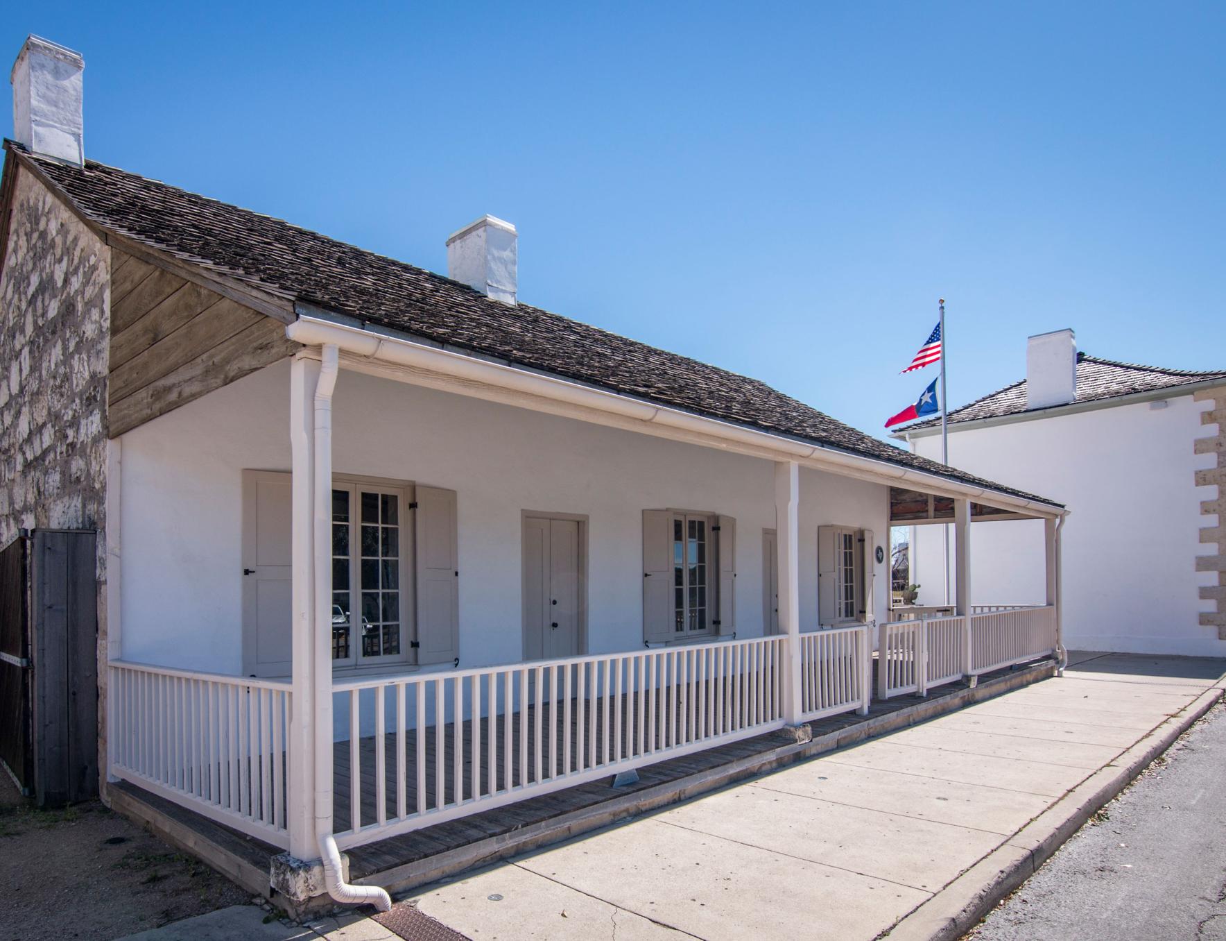 Front of main house at Casa Navarro