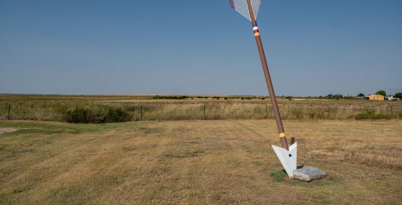 Quanah Parker Arrow at the Goodnight Ranch State Historic Site