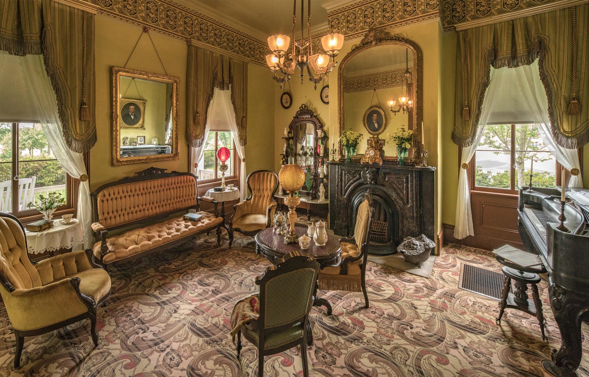 Parlor inside the Star Family Home